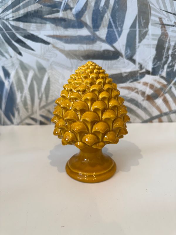 Pigna Senape H 15 - Ceramica Caltagirone
