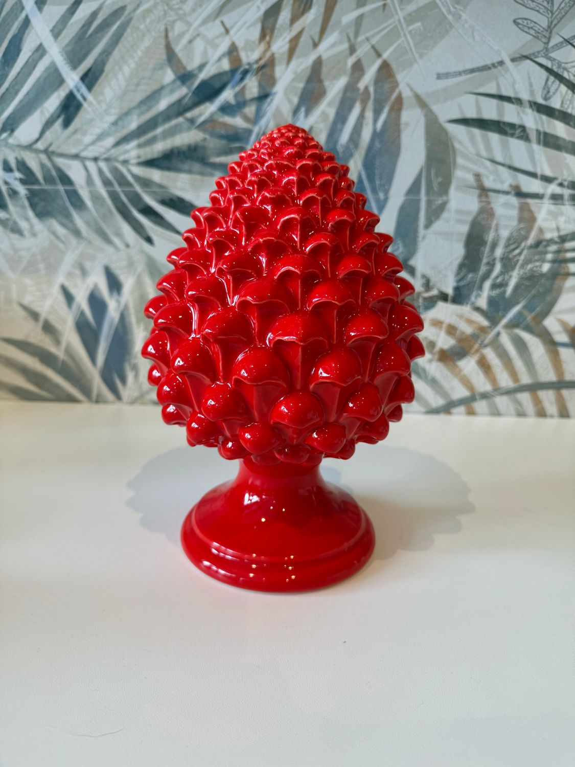 ​Pigna di Caltagirone Rossa H 25