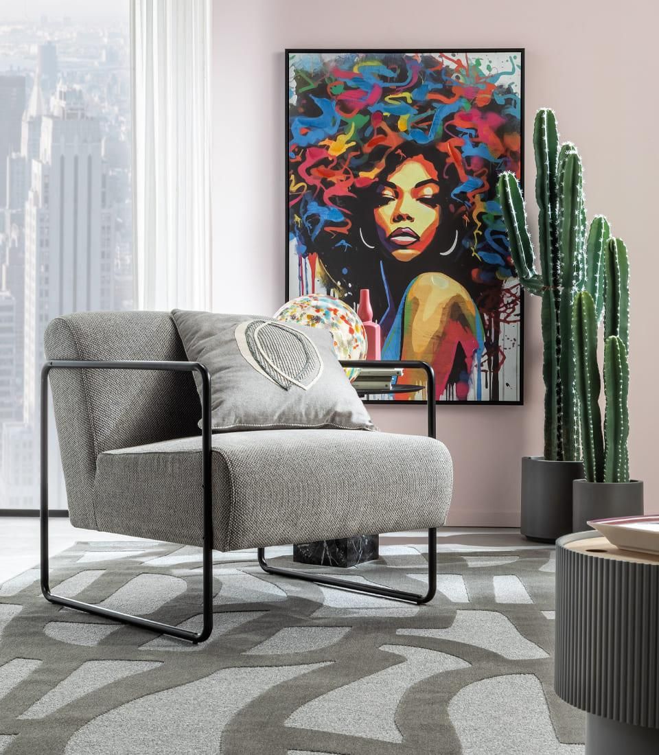 Quadro Donna con cornice - L'Oca Nera