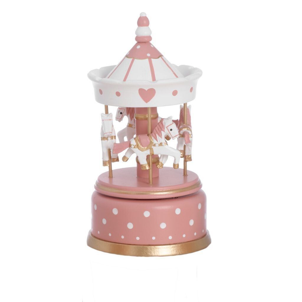 Giostra Carillon Rosa Bubble 20 cm - Encantada