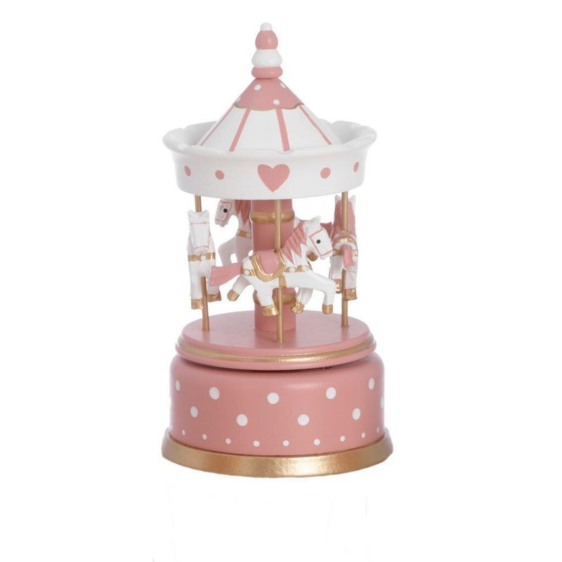 Giostra Carillon Rosa Bubble 20 cm - Encantada