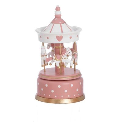 Giostra Carillon Rosa Bubble 20 cm - Encantada