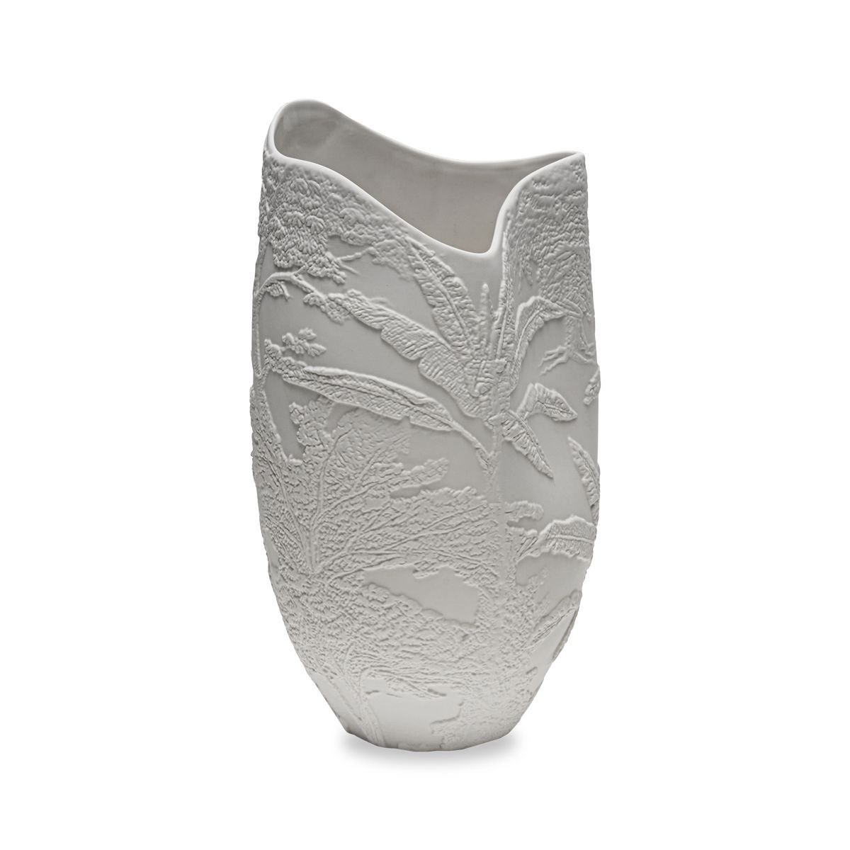 Vaso Relif Bianco - Henriette