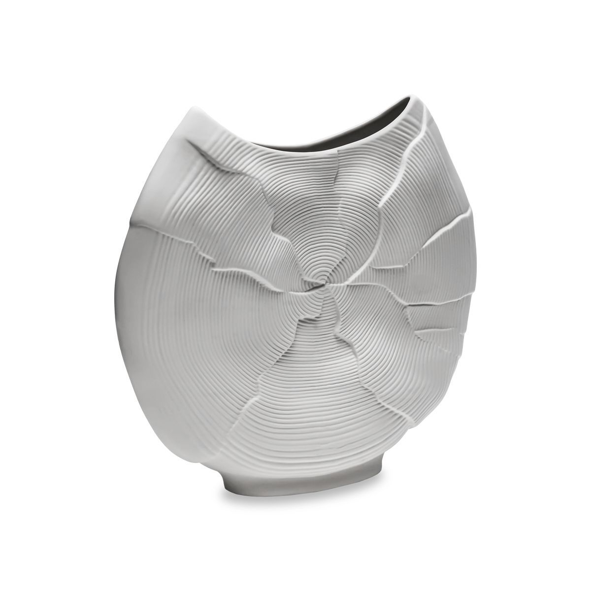 Vaso Increspato Bianco - Henriette