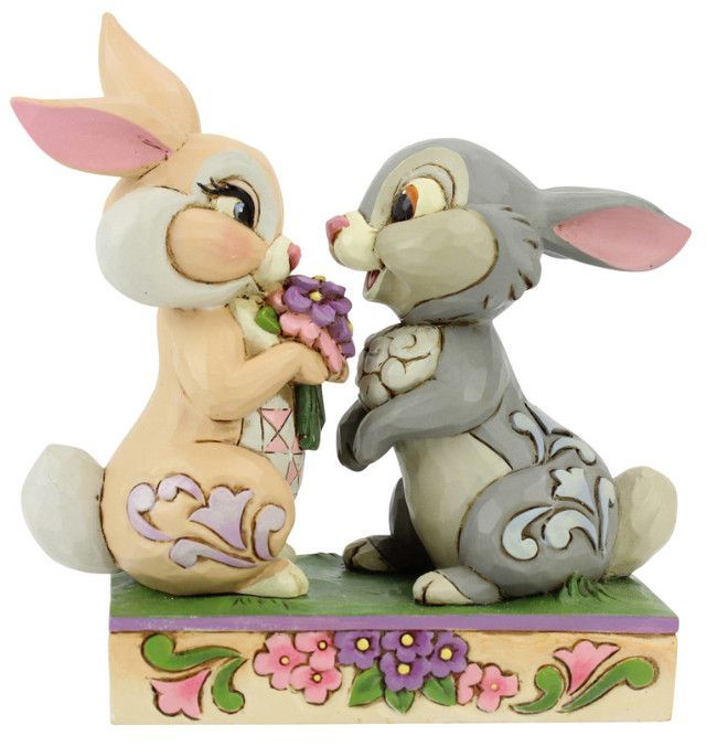 Tamburino E Miss Bunny " Disney Traditions" - Jim Shore