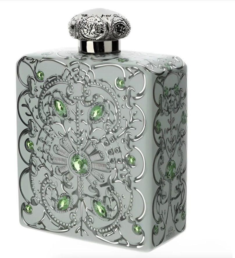 Bottiglia Porcellana Byzantium Verde 19X9X27Cm - Hervit