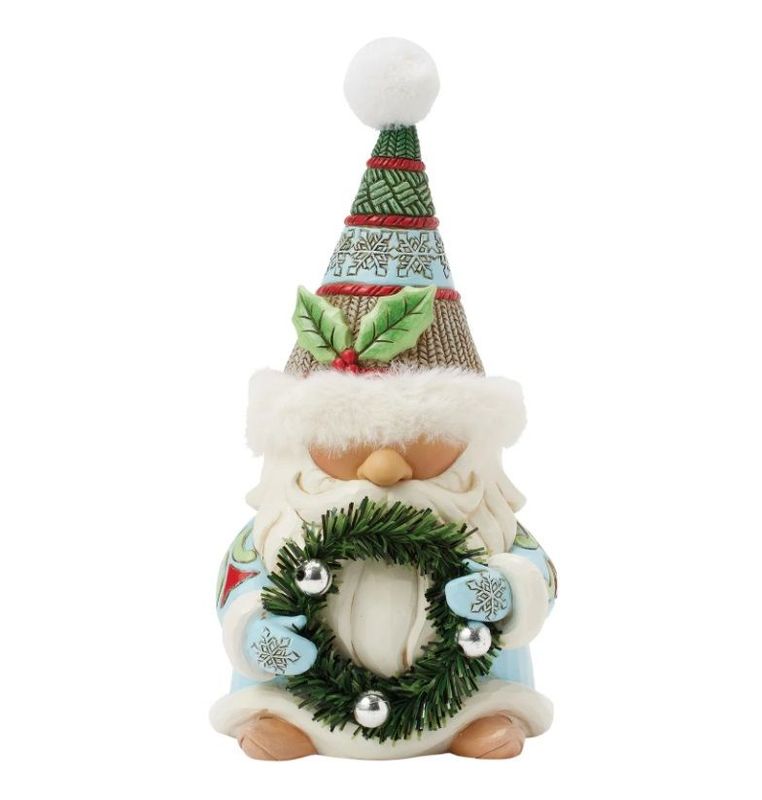 ​Babbo Natale con Ghirlanda - Jim Shore