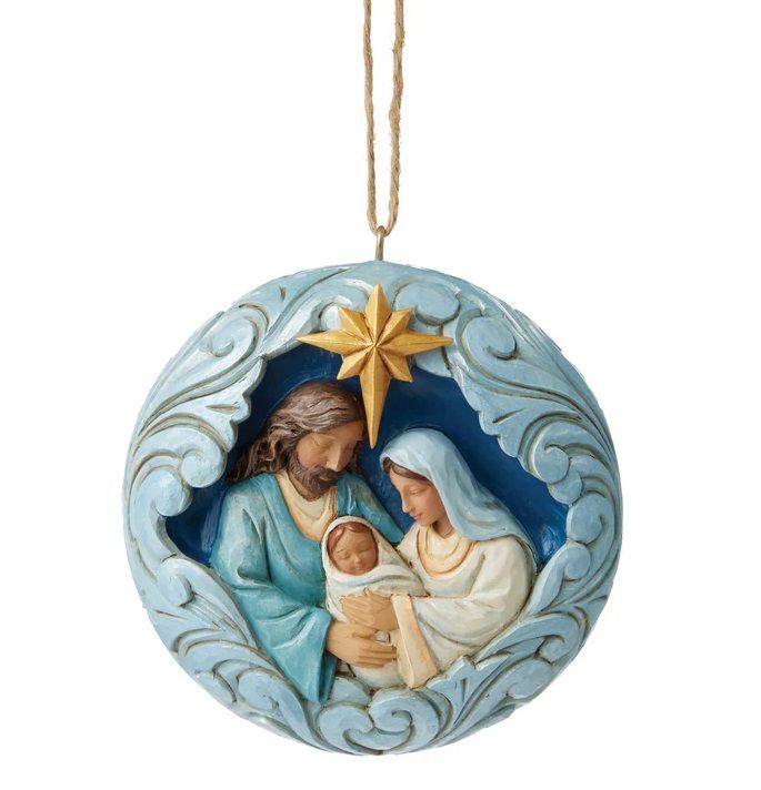 ​Decorazione da appendere Sacra Famiglia - Jim Shore