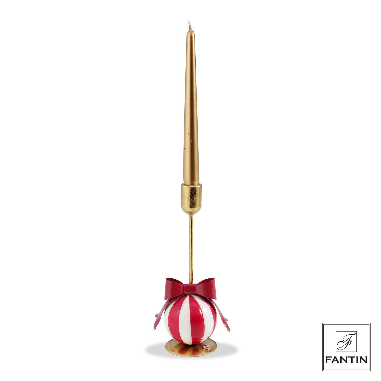 Portacandela Pallina di Natale h16,7 Portacandela Pallina di Natale h16,7