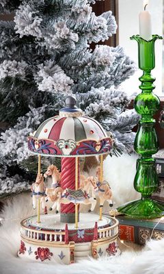 Carillon Giostra con cavalli - Henriette Carillon Giostra con cavalli - Henriette