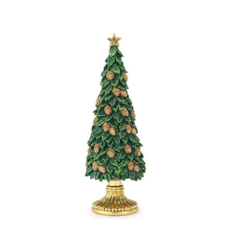Albero verde con pigne h 44 -Henriette Albero verde con pigne h 44 -Henriette