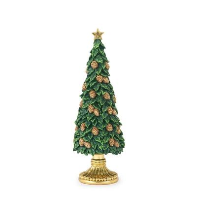Albero verde con pigne h 44 -Henriette Albero verde con pigne h 44 -Henriette
