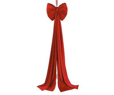 FIOCCO VELLUTO ROSSO DA APPENDERE - Tono su Tono FIOCCO VELLUTO ROSSO DA APPENDERE - Tono su Tono