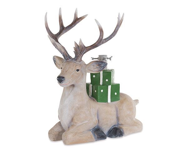 ​Base per albero Renna seduta- Tono su Tono