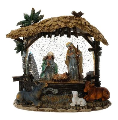 Natività in capanna con Acqua - Hervit