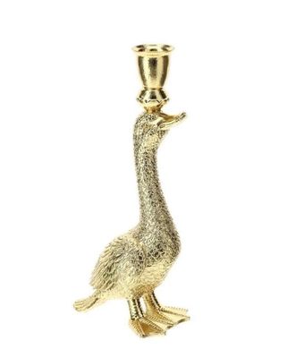 Portacandela Oca  Oro - Hervit Portacandela Oca  Oro - Hervit