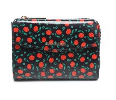 Portafoglio Donna con Patta Rosy - Naj Oleari Portafoglio Donna con Patta Rosy - Naj Oleari