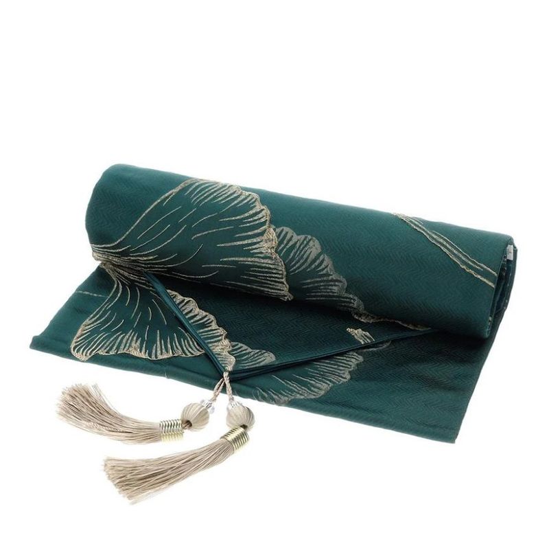 Runner Jacquard Verde - Hervit Runner Jacquard Verde - Hervit