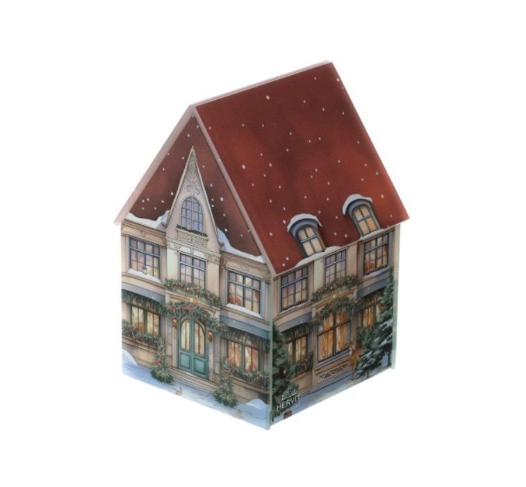 Contenitore casetta cottage rossa - Hervit