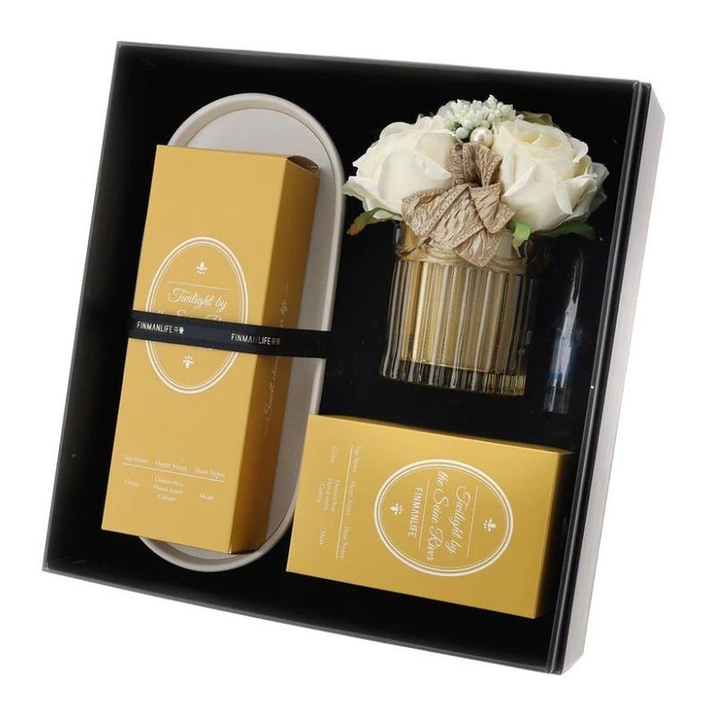 Set Luxury Fragranza Avorio - Hervit