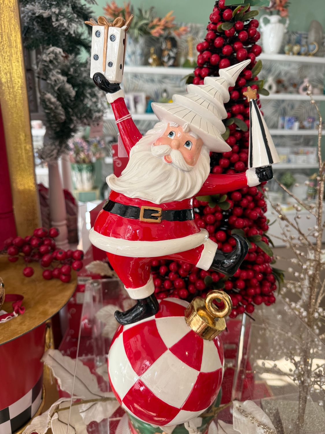 Babbo Natale Fancy su Sfera - Hervit