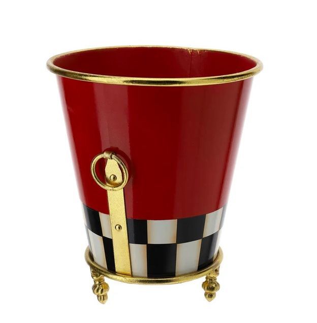 Contenitore Cono Metallo Dia.24Xh28Cm - Hervit