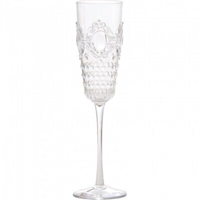Set 6 Bicchieri flute da champagne “Baroque & Rock” Baci Milano