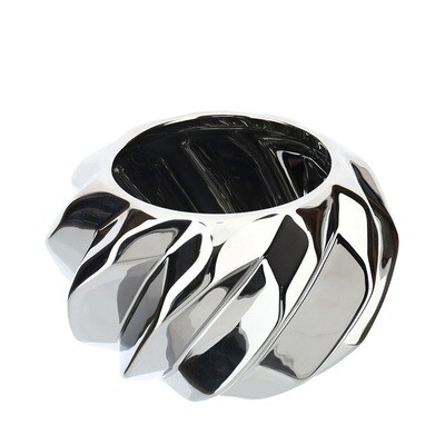 Vaso Tecno ceramica Argento piccolo - Hervit Vaso Tecno ceramica Argento piccolo - Hervit
