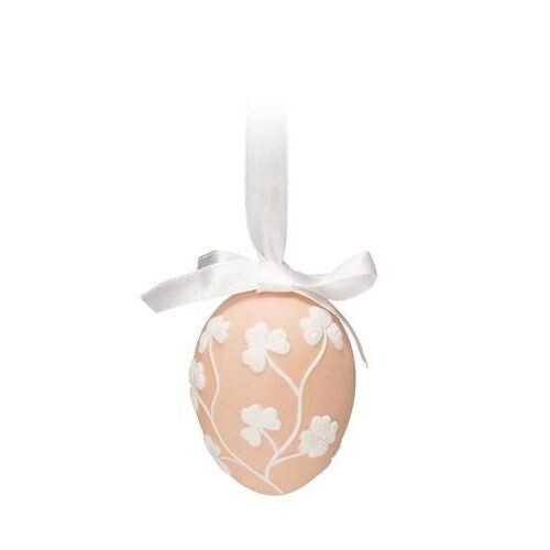 ​Ovetto da appendere in porcellana Bisquit pesca - Palais Royal