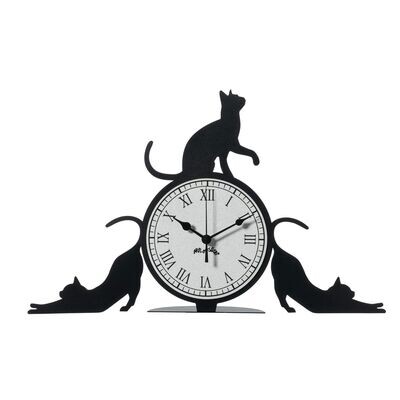 Orologio da tavolo Cattitude - Arti e Mestieri