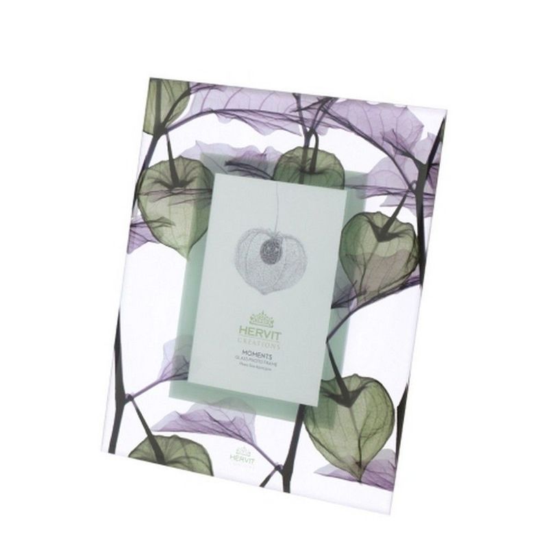 Cornice Vetro Verde Alkekengi - Hervit