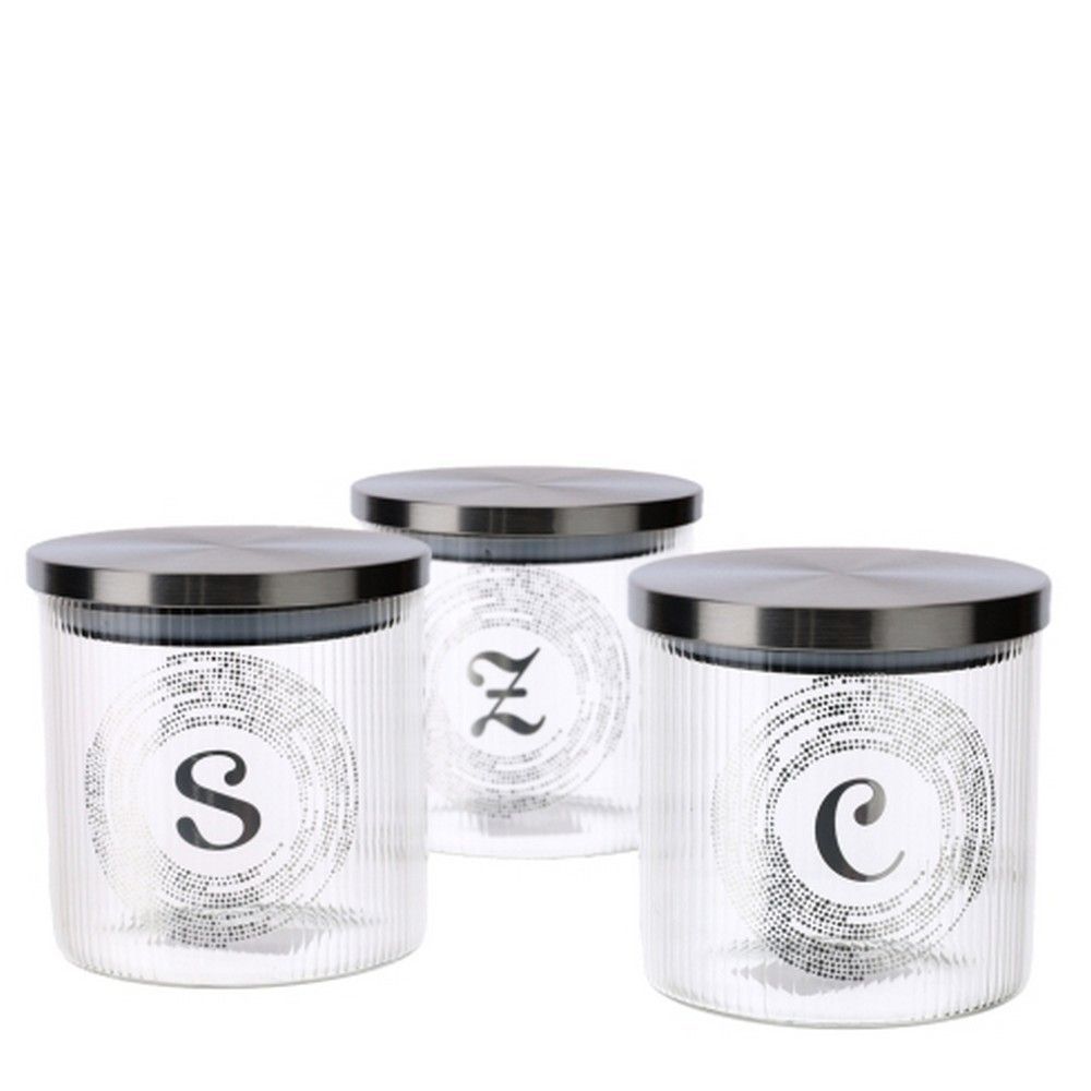 Set Tre Barattoli Vetro - Hervit