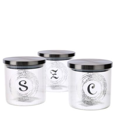 Set Tre Barattoli Vetro - Hervit