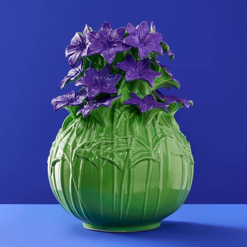Vaso Verano verde e viola  - Werns