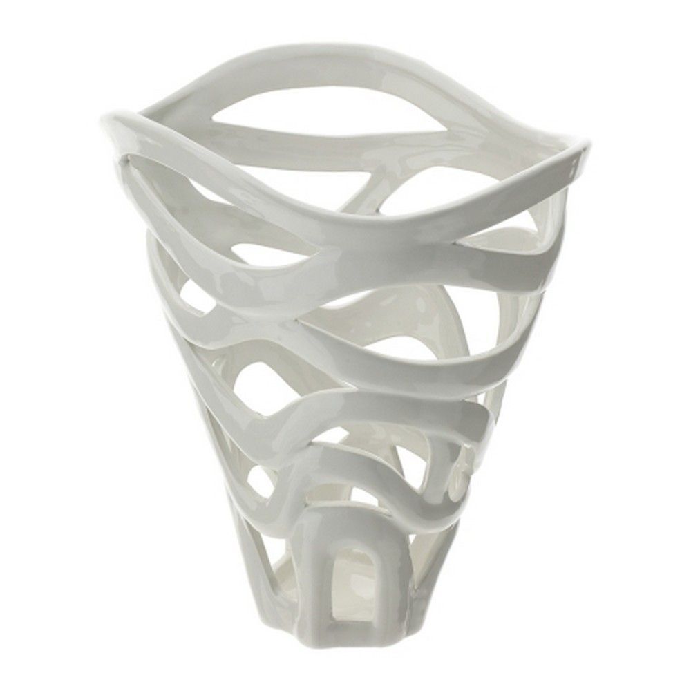 Vaso Leaf Traforato Porcellana - Hervit