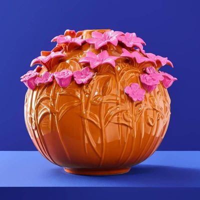 Vaso Verano rosa e arancio - Werns Vaso Verano rosa e arancio - Werns