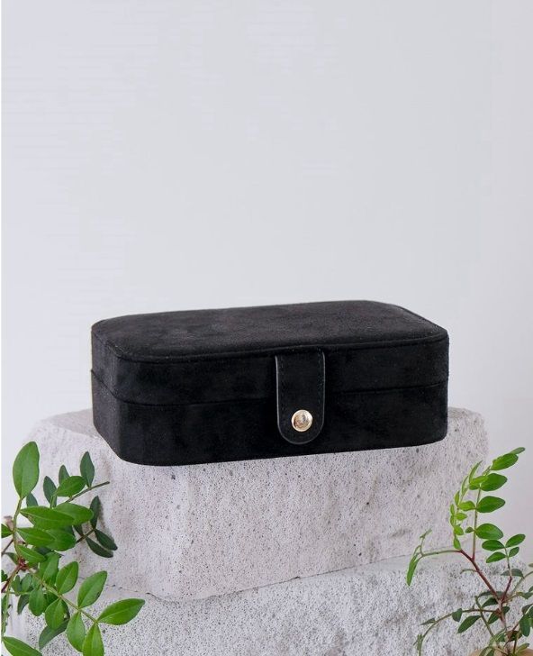 ​Portagioie Brigitte velluto nero - Maison Scarlett