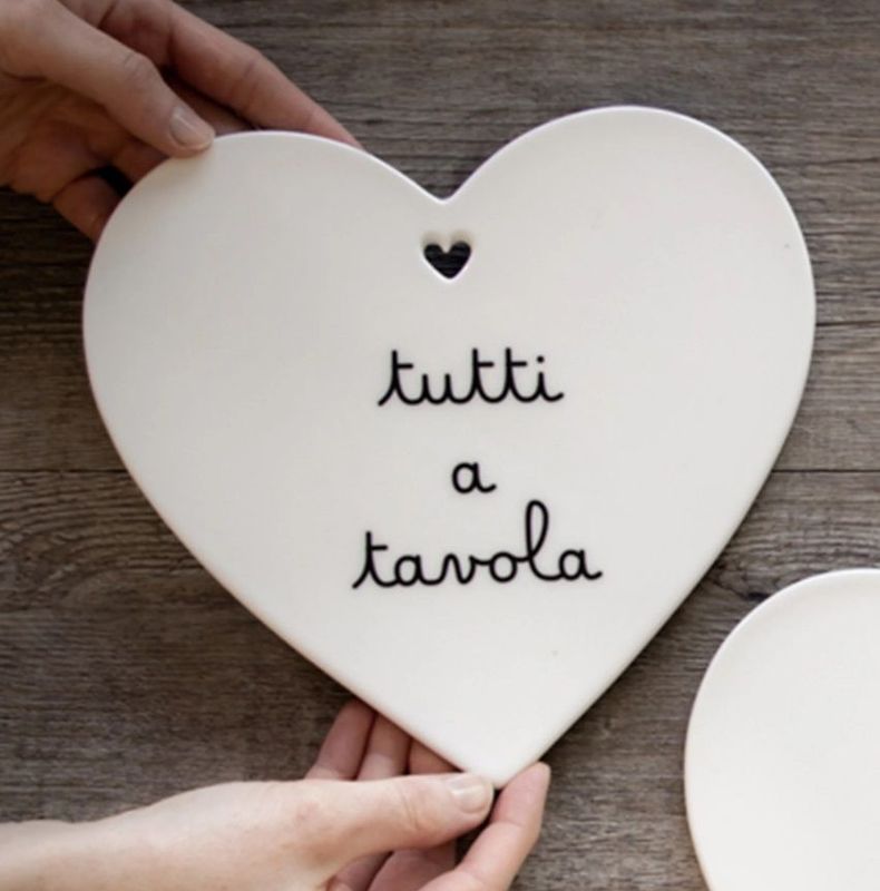 Sottopentola cuore Tutti a tavola - Simple Day