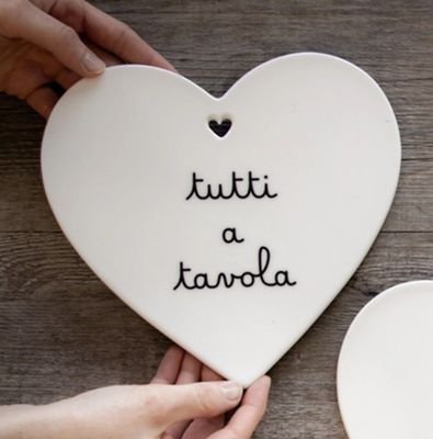 Sottopentola cuore Tutti a tavola - Simple Day