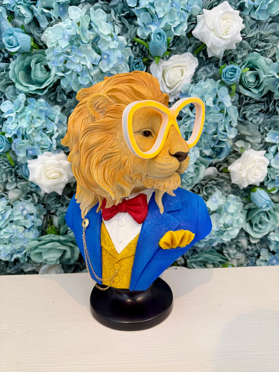 Busto Leone con led - Palais Royal Busto Leone con led - Palais Royal