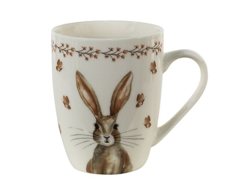 Tazza con coniglio marrone 350 ml - Clayre and Eef