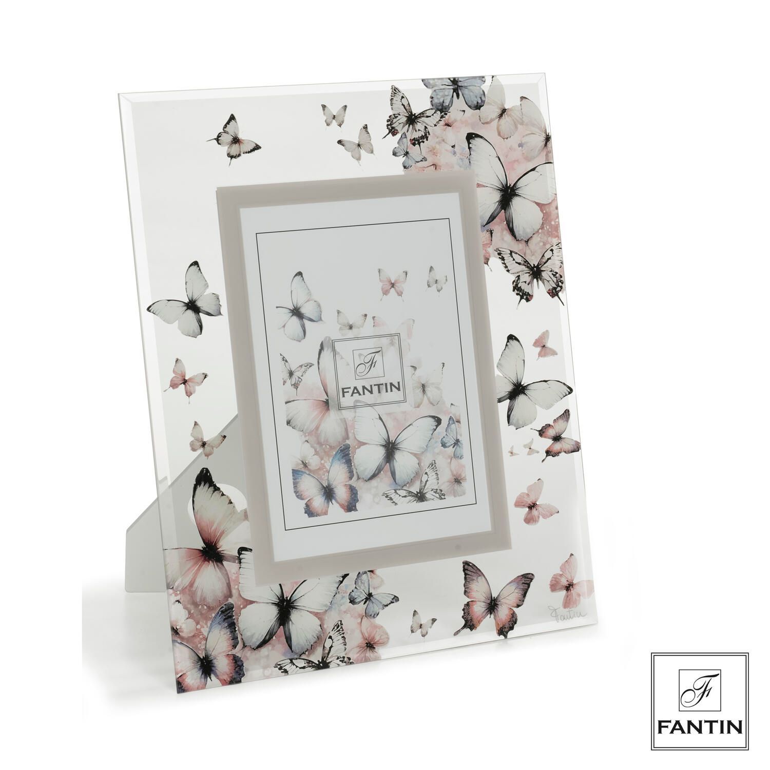 Portafoto 13x18 Farfalle in Volo - Fantin Argenti Portafoto 13x18 Farfalle in Volo - Fantin Argenti