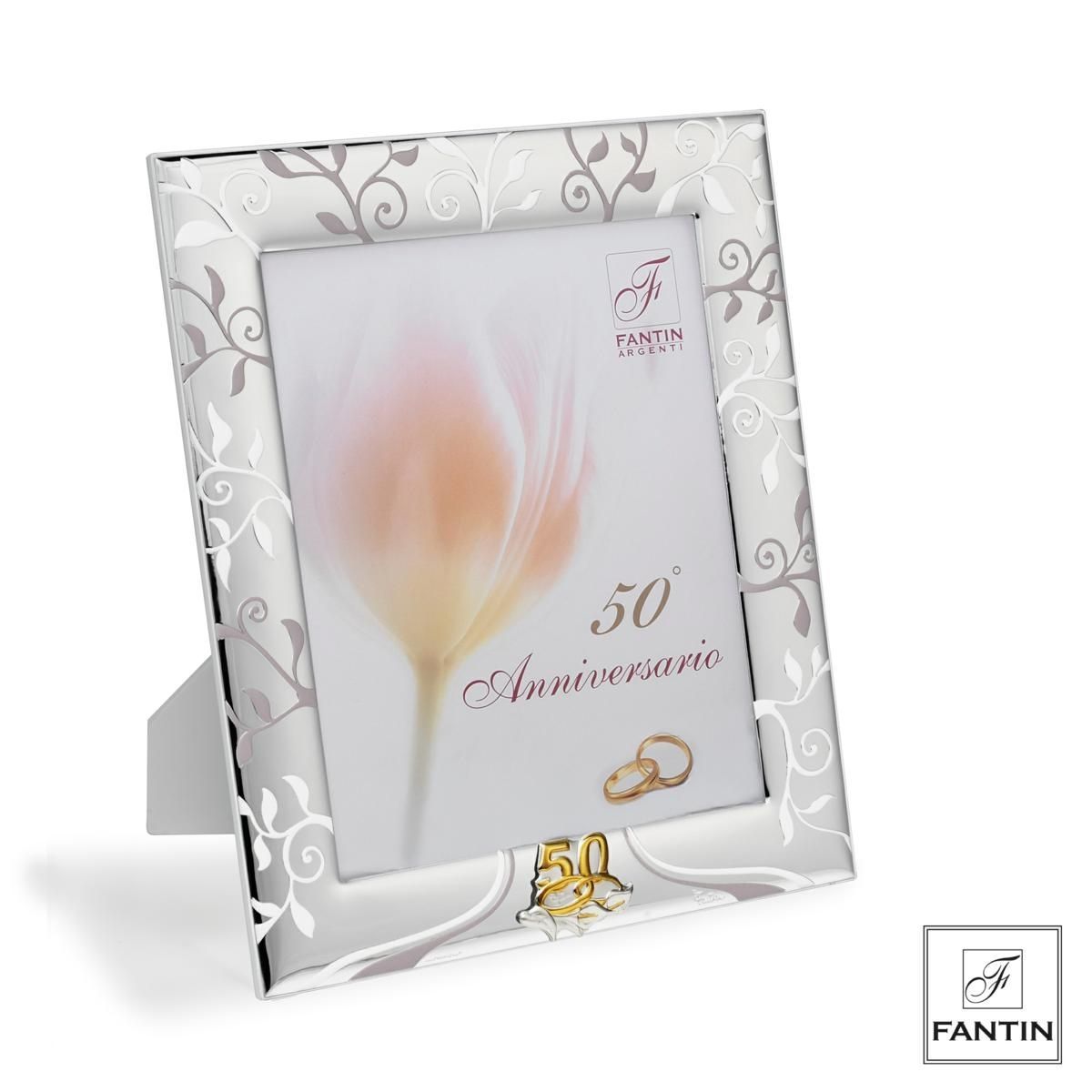 Portafoto 13x18 Silver Albero della Vita 50° - Fantin Argenti