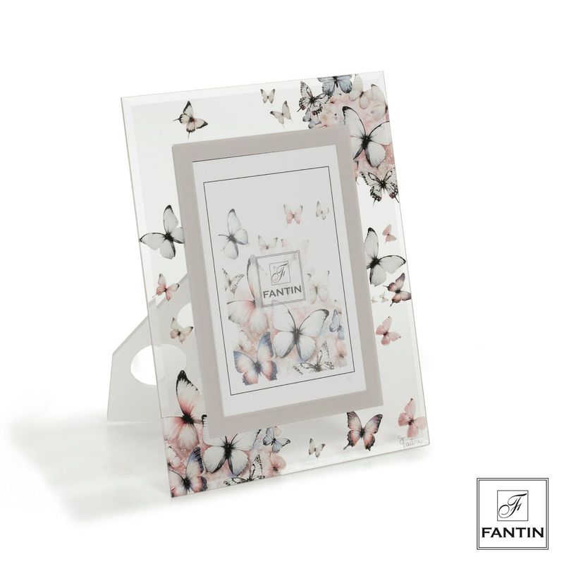 Portafoto 10x15 Farfalle in Volo - Fantin Argenti