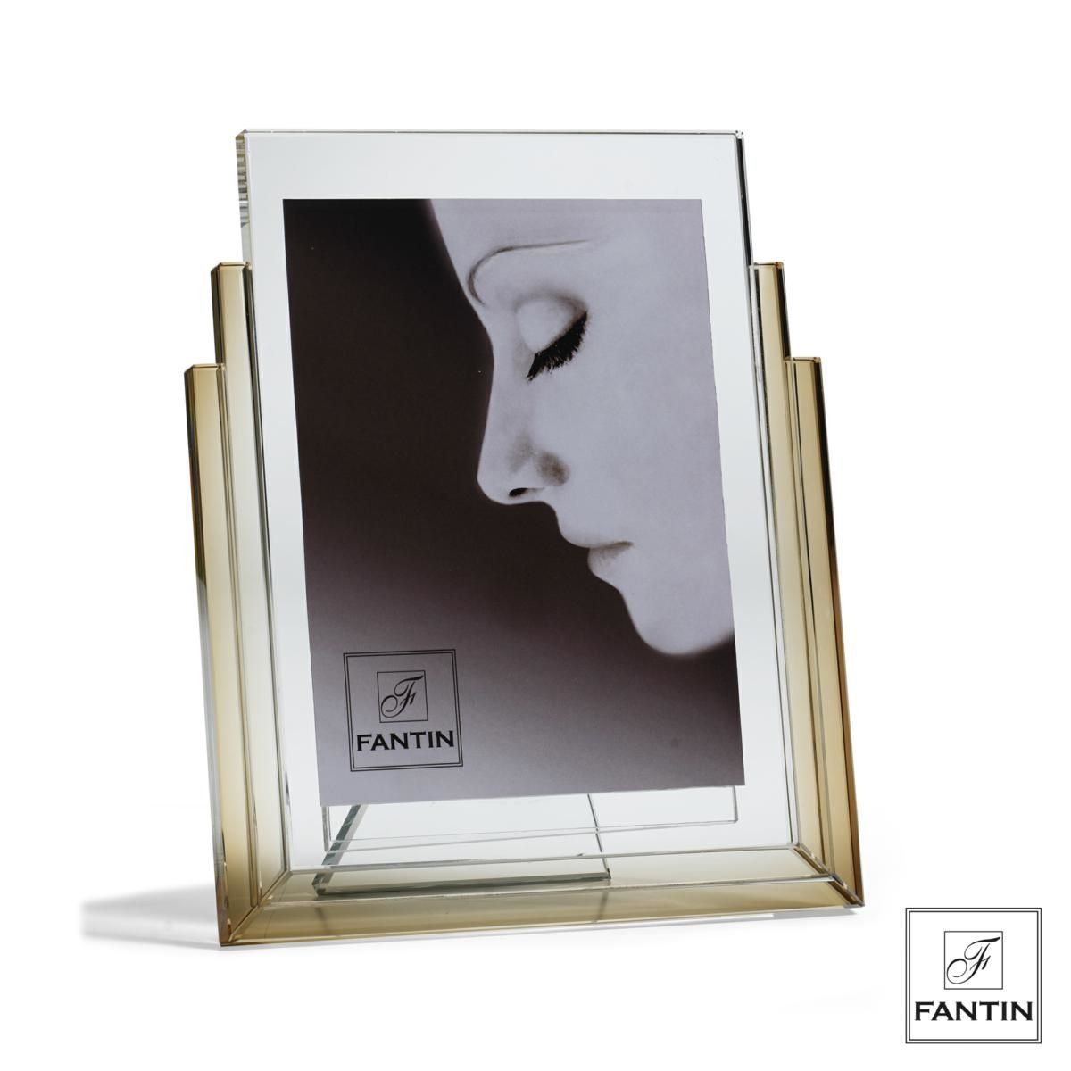 Portafoto Cristallo dettagli Ambra - Fantin Argenti
