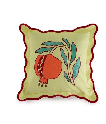 ​Cuscino ricamato a mano melograno - Henriette