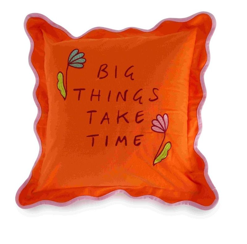 ​Cuscino ricamato a mano  - Henriette