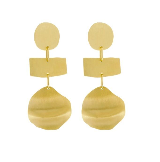 Orecchini Circle Alaya placcati oro - DNSK Orecchini Circle Alaya placcati oro - DNSK