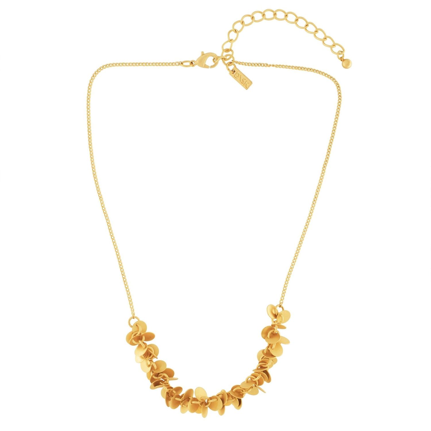 Collana Theia Short Mini Bouquet Placcatura oro - DNSK