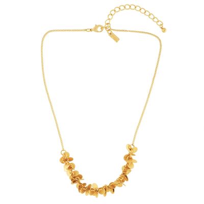 Collana Theia Short Mini Bouquet Placcatura oro - DANSK